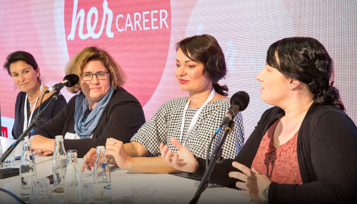 herCAREER Podcast - Radikaler denken, entschlossener handeln: Wie Frauen Gleichberechtigung in Unternehmen treiben können