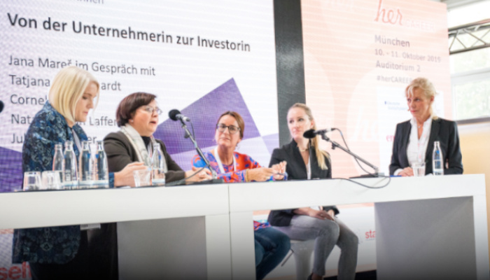 Podcast - Diskussionsrunde zum Thema "Von der Unternehmerin zur Investorin"