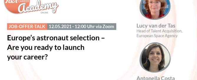 Job-Offer-Talk: Europe's astronaut selection - Are you ready to launch your career?