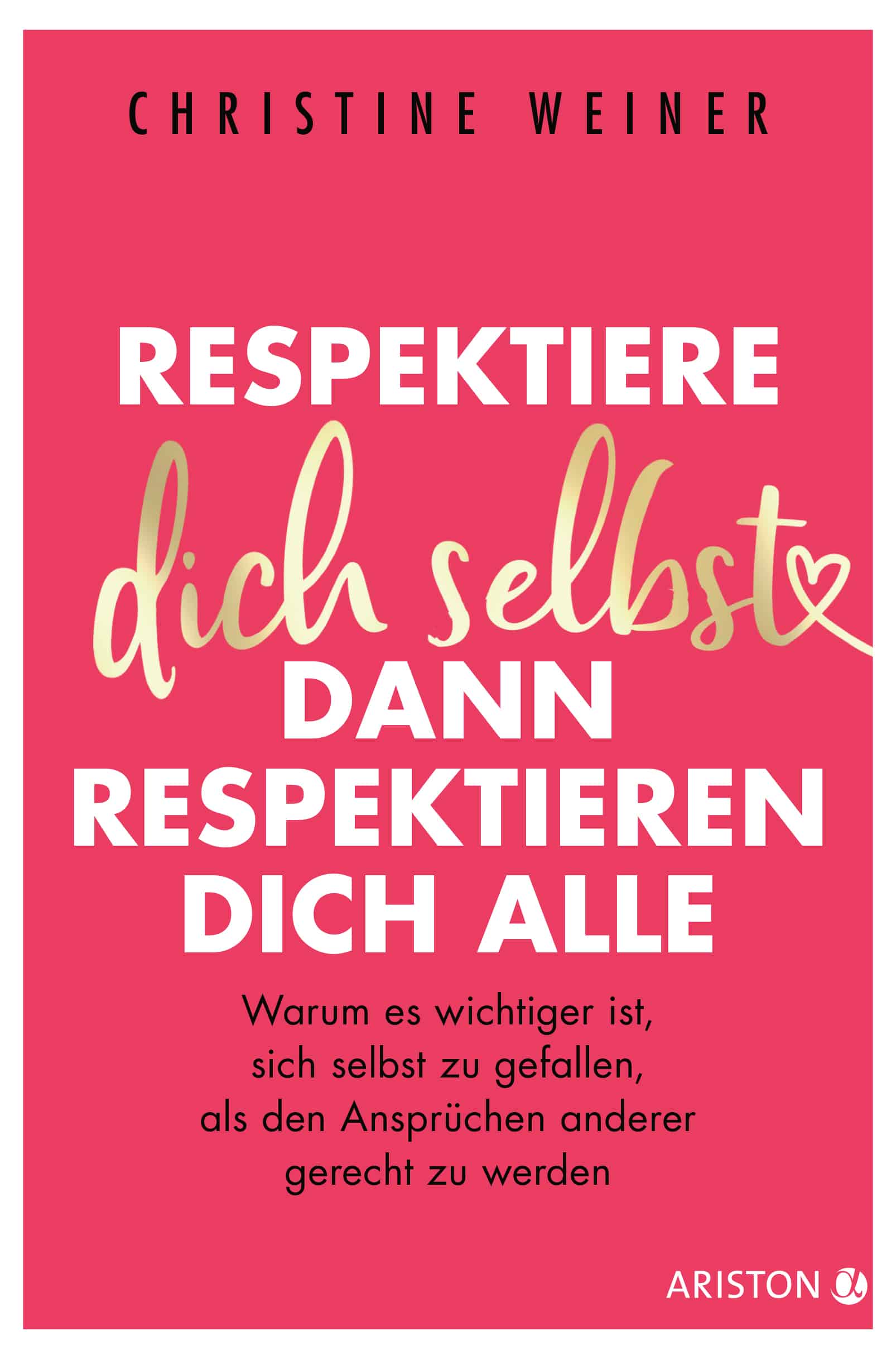 Respektiere dich selbst, dann respektieren dich alle. Cover