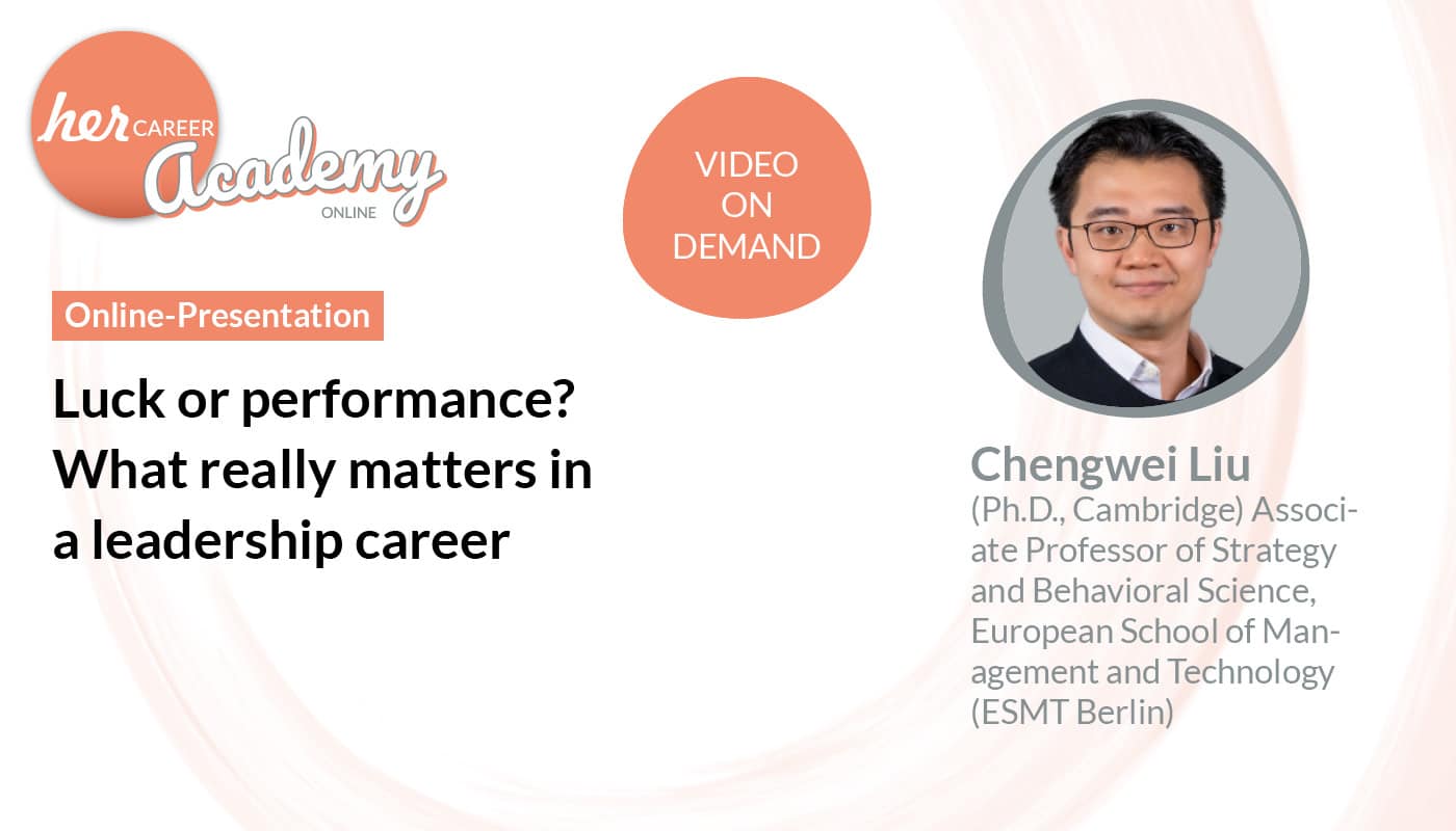 herCAREER Acaemy - Luck or performance?