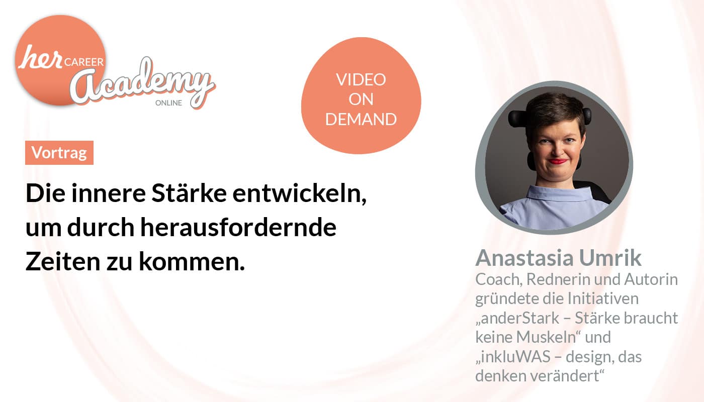 herCAREER Academy: Innere Stärke