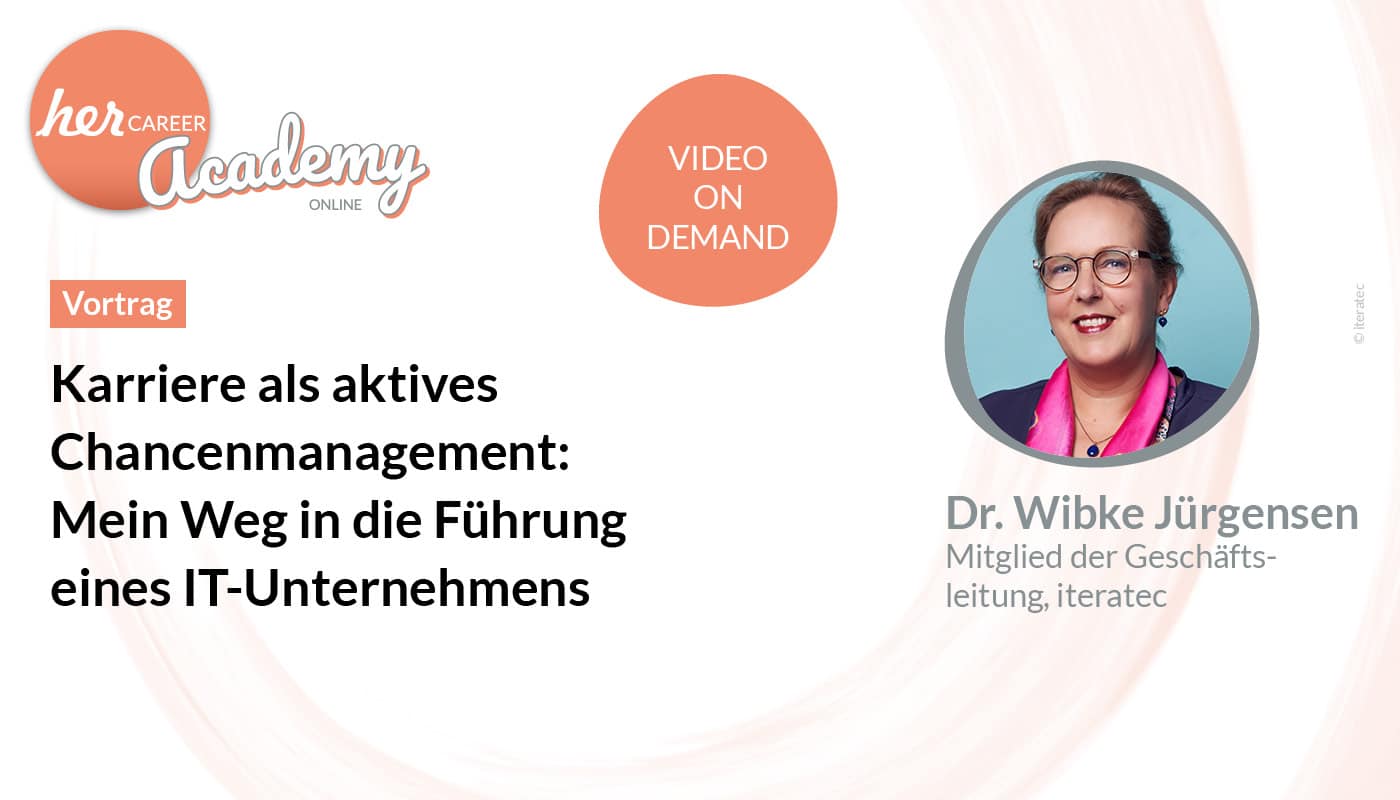 herCAREER Academy - Karriere als Chancenmanagement