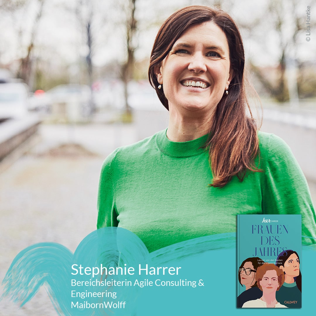 Portrait Stephanie Harrer aus dem Buch Frauen des Jahres 2023 / 2024