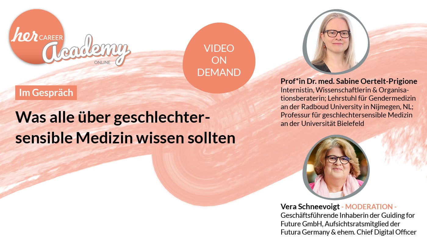 herCAREER Academy: Was alle über geschlechtersensible Medizin wissen sollten