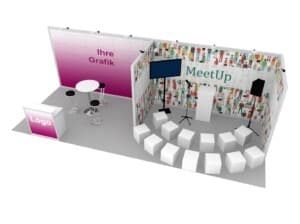 MeetUp 24qm Maxima am eigenen Messestand