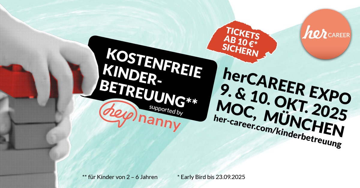 herCAREER Expo 2025 - Kostenlose Kinderbetreuung