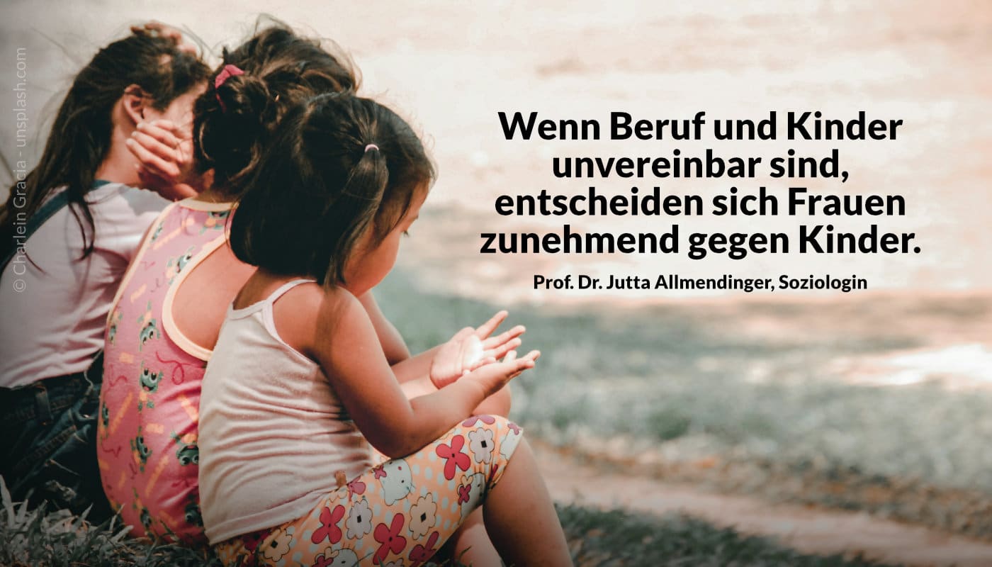Visual zum Beitrag "Ob Kinder oder keine, entscheiden wir alleine!"