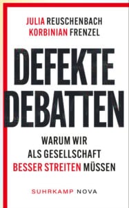 Buchcover Defekte Debatten Buchtitel Defekte Debatten