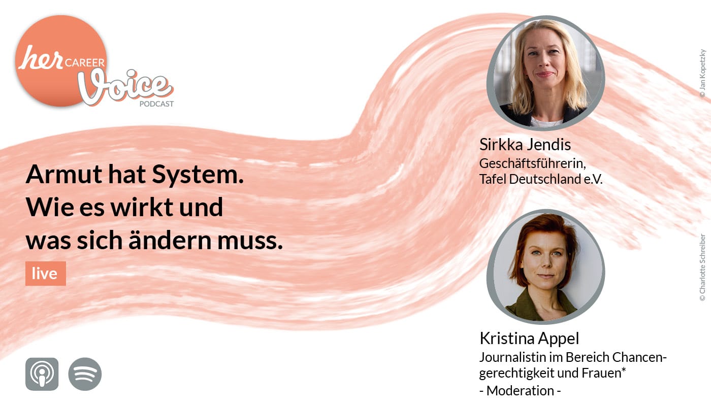 Visual zum Podcast: Armut hat System.